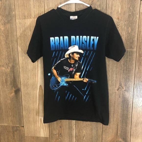𝅺brad Paisley Country Nation 2014 Concert Tee Sz S - Picture 1 of 5